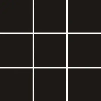 Colour Two Black Gloss Wall Mosaic Tiles