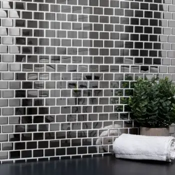 Jrangsu Polished Mosaic Oriental Stainless Steel Tiles Mosaic Tiles