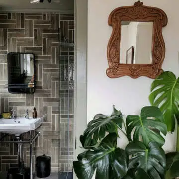 Hope Espresso Wall Gloss Brown Brick Tiles