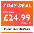 Trepanel Design® Noir Black Multi-Width Acoustic Wood Wall Panels