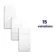 Cappella White Matt Marble Effect 600x300 Wall and Floor Tiles