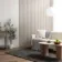 Trepanel Design® Light Oak on Antique White Felt Curve Acoustic Wood Slat Panels