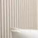 Trepanel Design® Light Oak on Antique White Felt Curve Acoustic Wood Slat Panels