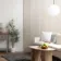 Trepanel Design® Light Oak on Antique White Felt Curve Acoustic Wood Slat Panels