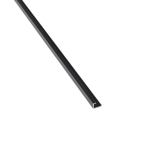 Trepanel Style® Aluminium End Cap Black 11mm