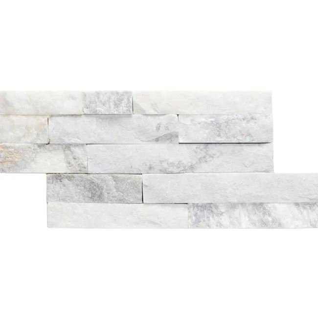 Crystal Arctic Grey Split Face Tiles