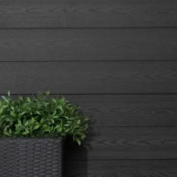 LuxeLine Composite Classic Fence Slats 180cm - Dark Grey (Pack of 2)
