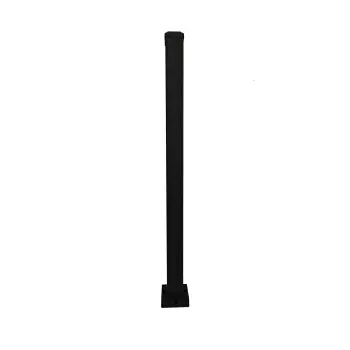 LuxeLine® Single Aluminium Fence Post (Pedestal Mounted) 90cm