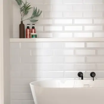 Blanc Ceramic White Gloss Metro Tiles
