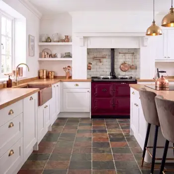 Country Farmhouse Multicolour Natural Slate Floor Tiles