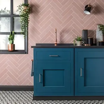 Detroit Rose Pink Tiles