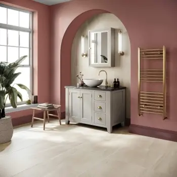 Serenity Beige Rectified Matt Stone Effect Tile 1200x600