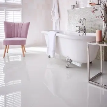 White Gloss 75x75 Tile