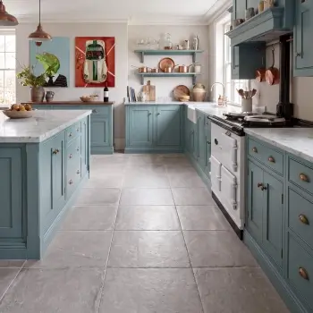 Witton Grey Stone Effect Floor Tiles