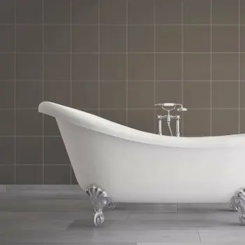 Prismatics PRG101 Ash Grey Gloss Wall Tiles 150x150