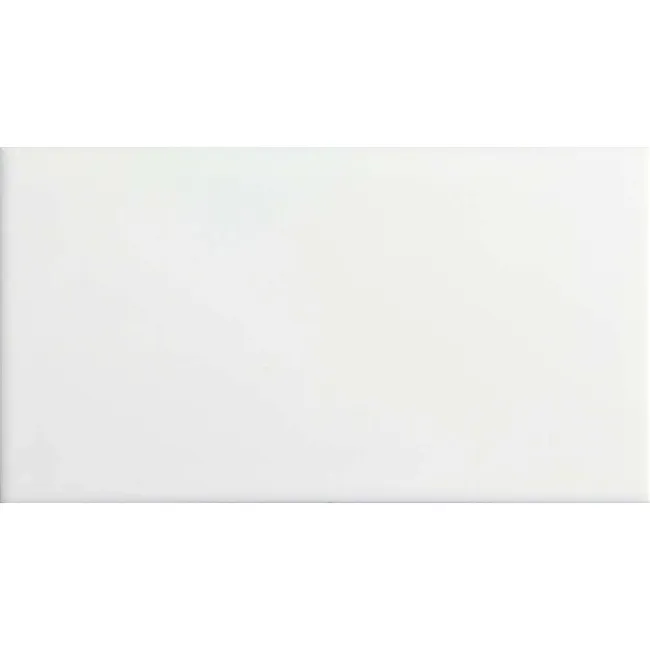 Flat Ceramic Whitechapel Gloss White Metro Tiles