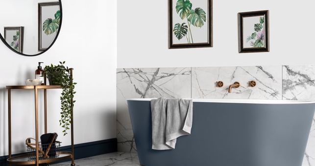 Come Home To Luxury: New Marble Effect Tiles
