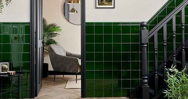 How to Style Green Tiles