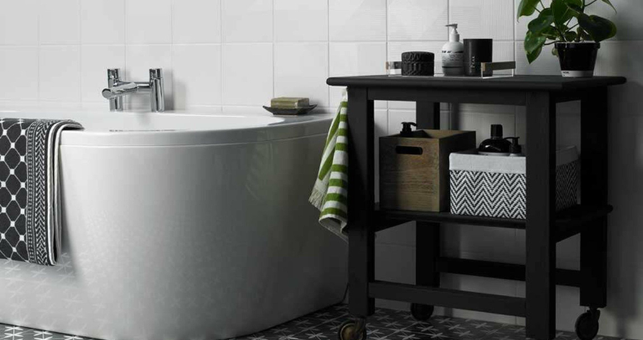 How to Use Black in the Bathroom