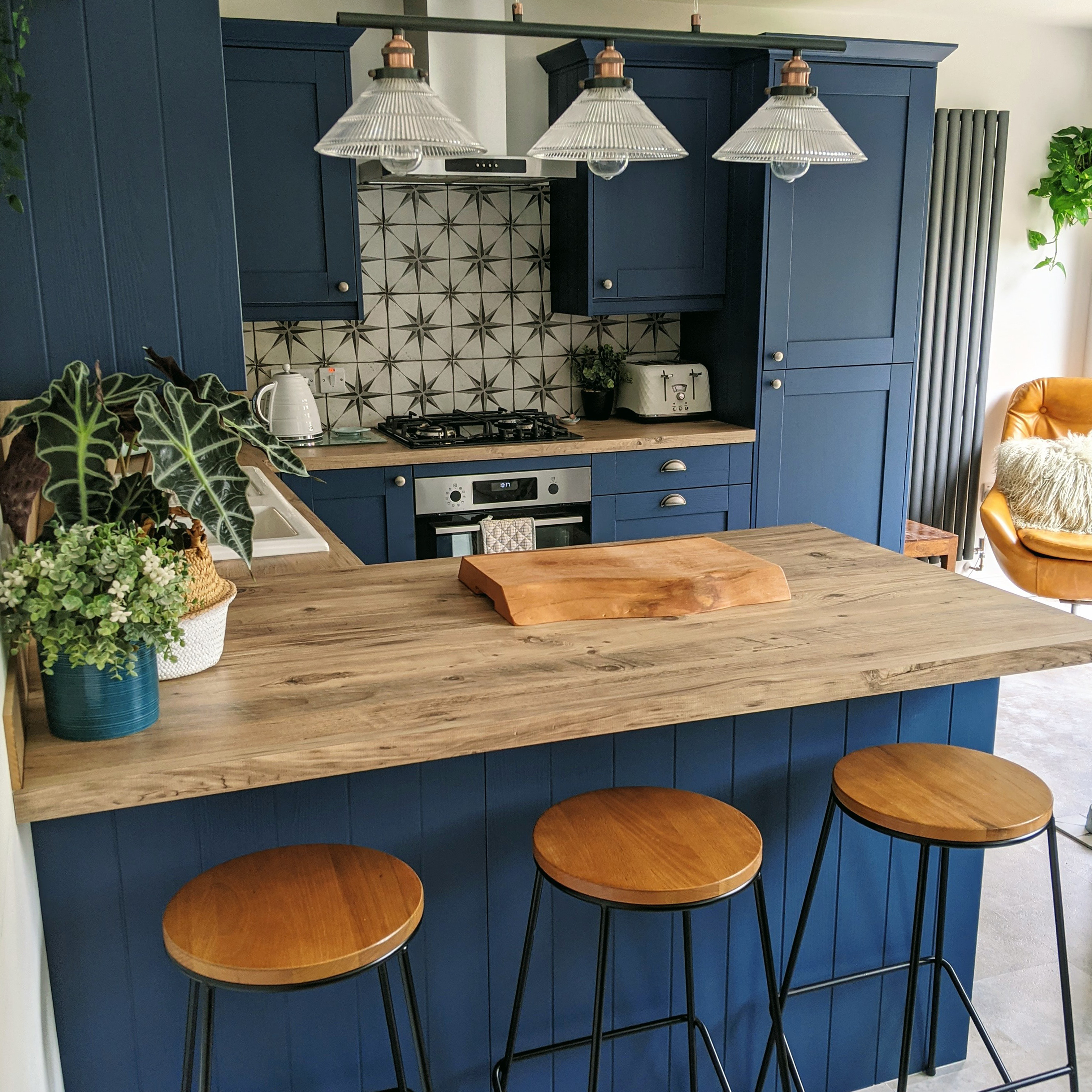 Miche Created a Striking Kitchen Splashback with Our Astral Tiles