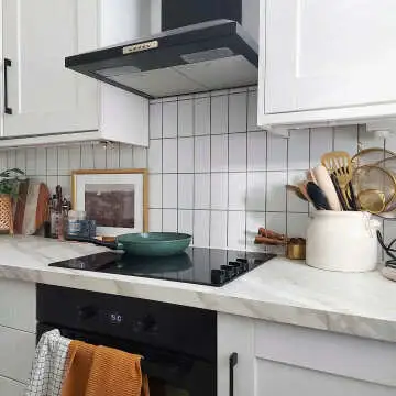 Flat Ceramic Chalk Farm Matt White Metro Tiles