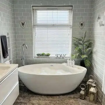 Metro Elephant & Castle Gloss Grey Metro Wall Tiles