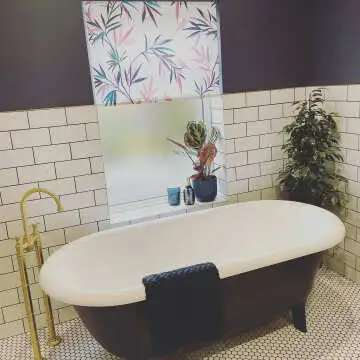 Flat Ceramic Chalk Farm Matt White Metro Tiles