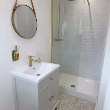 Rustic Ceramic White Gloss Mini Metro Wall Tiles