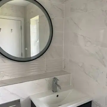 Raffinato White Gloss Carrara Marble Effect Ceramic Wall Tiles