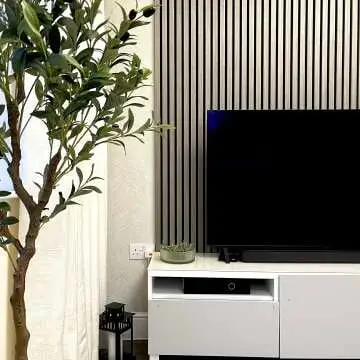 Trepanel® Ash Grey Acoustic Wood Wall Panels
