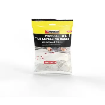 2mm Tile Levelling Spacer Clips XL - 100 per pack
