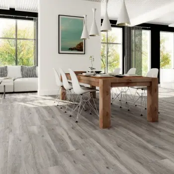 Atelier Grey Wood Effect Anti Slip Porcelain Floor Tile