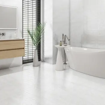 Taj Mahal Ivory Marble Effect Polished Porcelain Tile