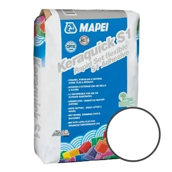 Keraquick White Mapei Adhesive & Sealants Adhesives & Grouts