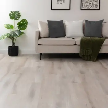 London Everest White Luxury Click Vinyl Flooring 4mm