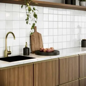 Veneto White Gloss Rustic Bumpy Wall Tiles