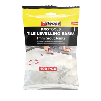 1mm Tile Wedge Levelling Base - 100 per pack