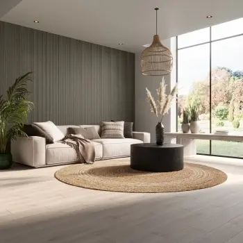 Trepanel Flex® Ash Grey Flexible Wood Panels 2400x300