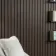 Trepanel® Walnut Brown Wide Slat Acoustic Wood Wall Panels