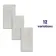 Foil Cloud White Large Metallic Stone Effect 1200x600 Tiles