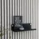 Trepanel Customise® Black Shelf 359mm Inc Brass Twist-Lock System