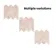 Himalayan Pink Honed Marble Herringbone Mosaic Wall And Floor Tiles