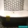Contour Shadow Black and White Hexagon Patterned Floor Tiles