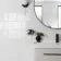 Devine Bumpy Gloss White Wall Tiles