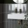 Linear Dark Grey Gloss Brick Shape Wall Tiles 300x100