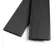 LuxeLine Composite Fence Panel Black 6ft High - Geometric Decorative Screen with Aluminium Post
