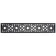 LuxeLine Composite Fence Panel Walnut 6ft High - Moroccan Decorative Screen with Buried Aluminium Post