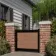 LuxeLine® Teak Garden Gate 750x900mm - Standard Handle