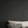 Trepanel Flex® Noir Black Flexible Wood Panels 2400x300