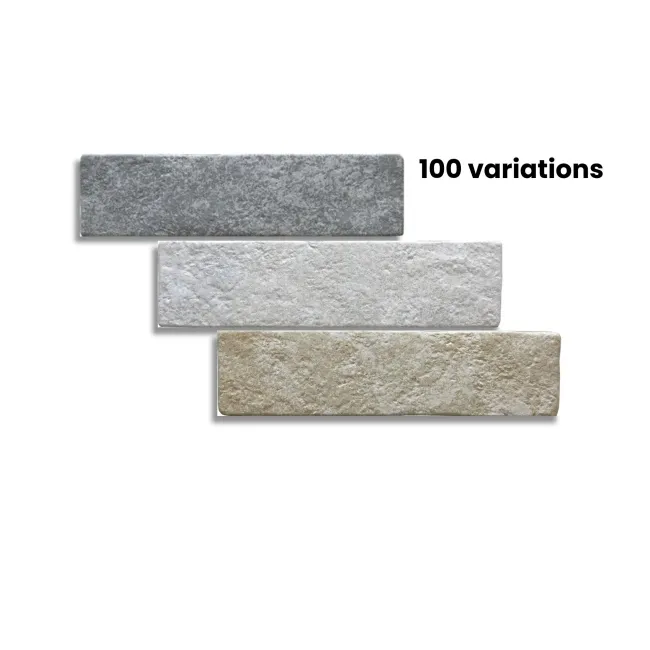 Tuscany Beige Brick Effect Matt Wall and Floor Tiles 235x62